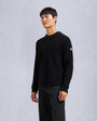 Moose Knuckles - M34MK665 - Ivo Sweater - MENS - Black - Front
