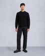 Moose Knuckles - M34MK665 - Ivo Sweater - MENS - Black - Front Category