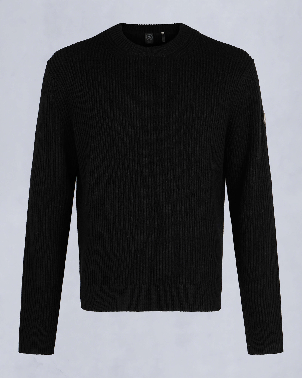 Moose Knuckles - M34MK665 - Ivo Sweater - MENS - Black - GM