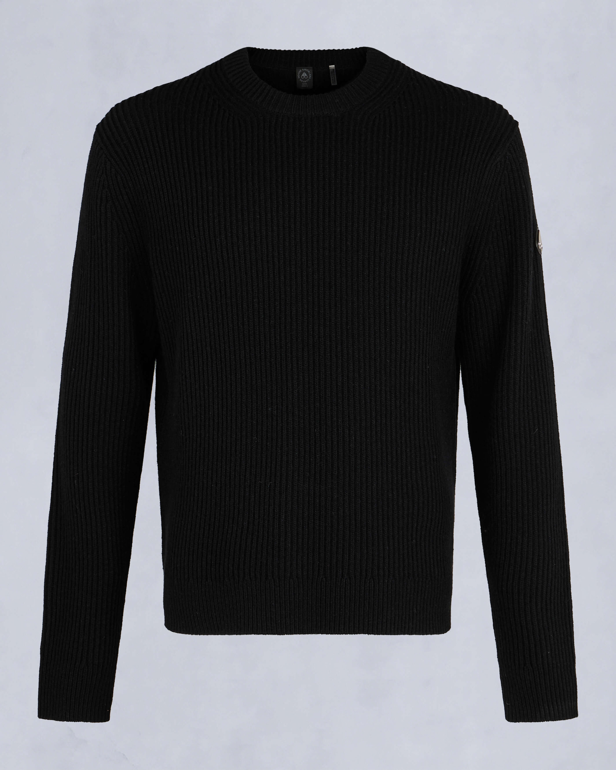 Moose Knuckles - M34MK665 - Ivo Sweater - MENS - Black - GM