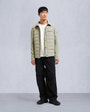 Moose Knuckles Mens Marble Hybrid Shirt Jacket Sage M34MK670 Front Category