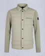 Moose Knuckles - M34MK670 - Marble Hybrid Shirt Jacket - MENS - Sage - GM