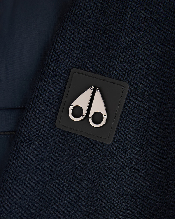 Moose Knuckles - M34MK670 - Marble Hybrid Shirt Jacket - MENS - Navy - Detail1
