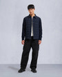 Moose Knuckles - M34MK670 - Marble Hybrid Shirt Jacket - MENS - Navy - Front Category