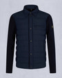 Moose Knuckles - M34MK670 - Marble Hybrid Shirt Jacket - MENS - Navy - GM