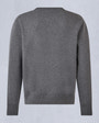Moose Knuckles Mens Jog Falls Cashmere-Merino Sweater  Cement M34MK672 Detail2