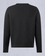 Moose Knuckles Mens Jog Falls Cashmere-Merino Sweater  Black M34MK672 Detail2