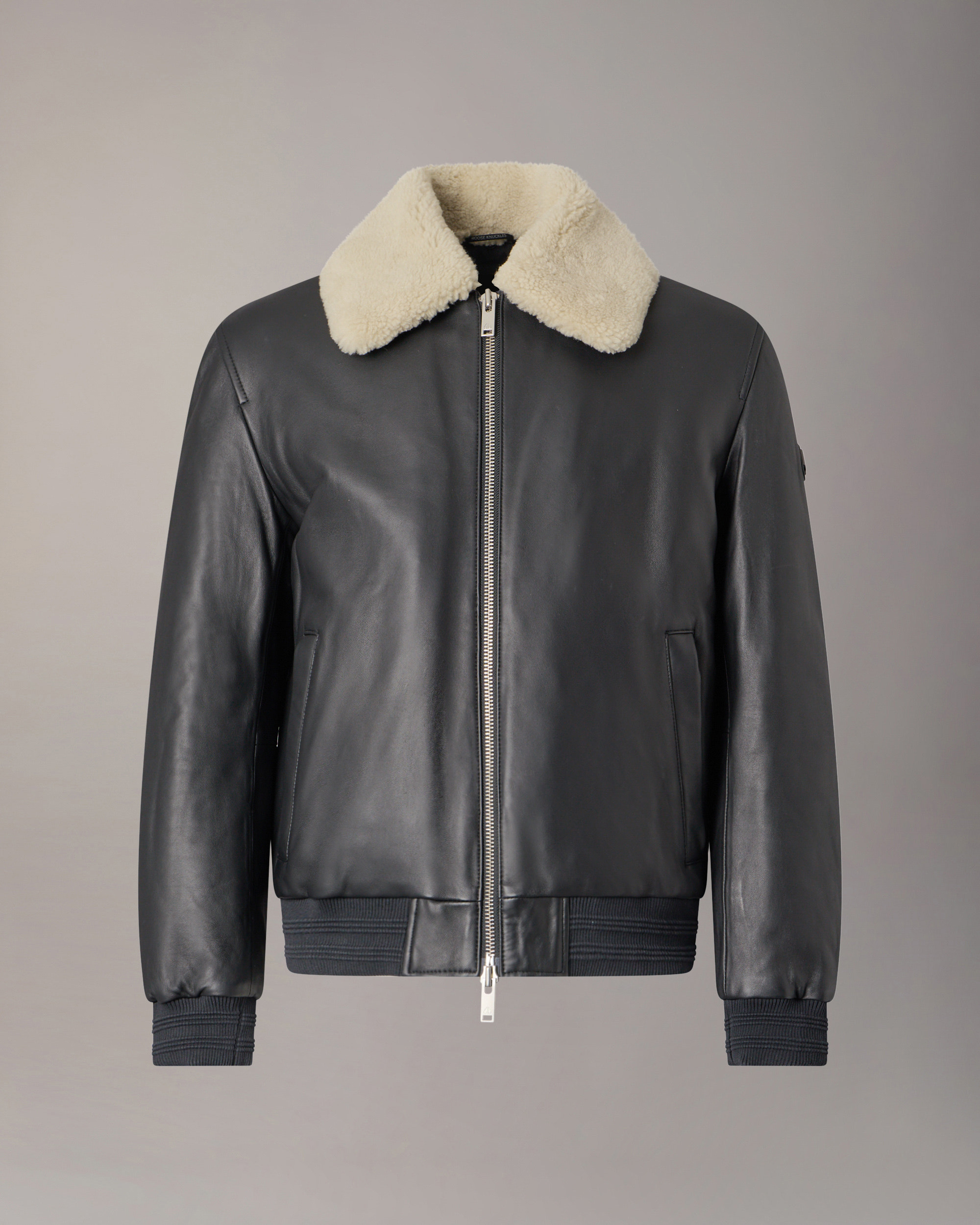 Moose Knuckles - M34ML313 - Toba Bomber Jacket - MENS - Black - Detail8