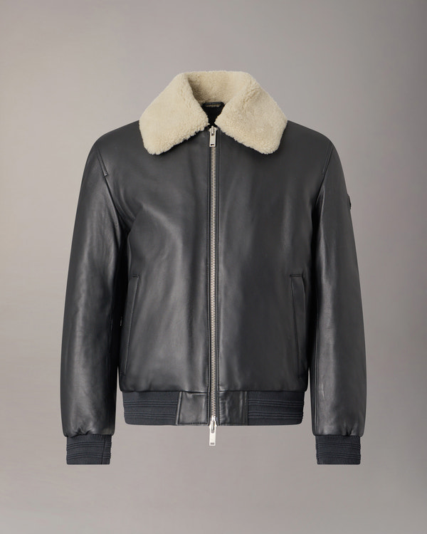Moose Knuckles - M34ML313 - Toba Bomber Jacket - MENS - Black - Detail8