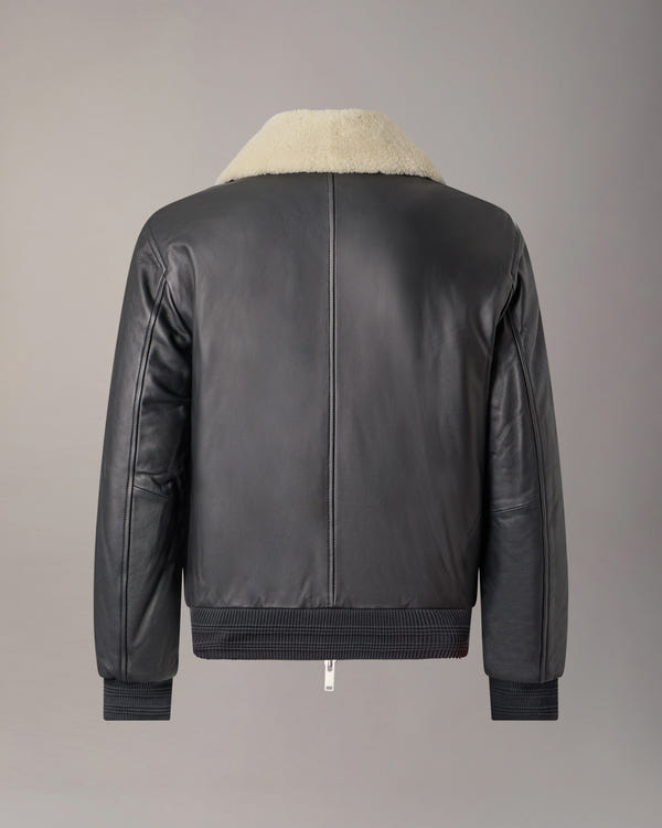 Moose Knuckles - M34ML313 - Toba Bomber Jacket - MENS - Black - Detail9