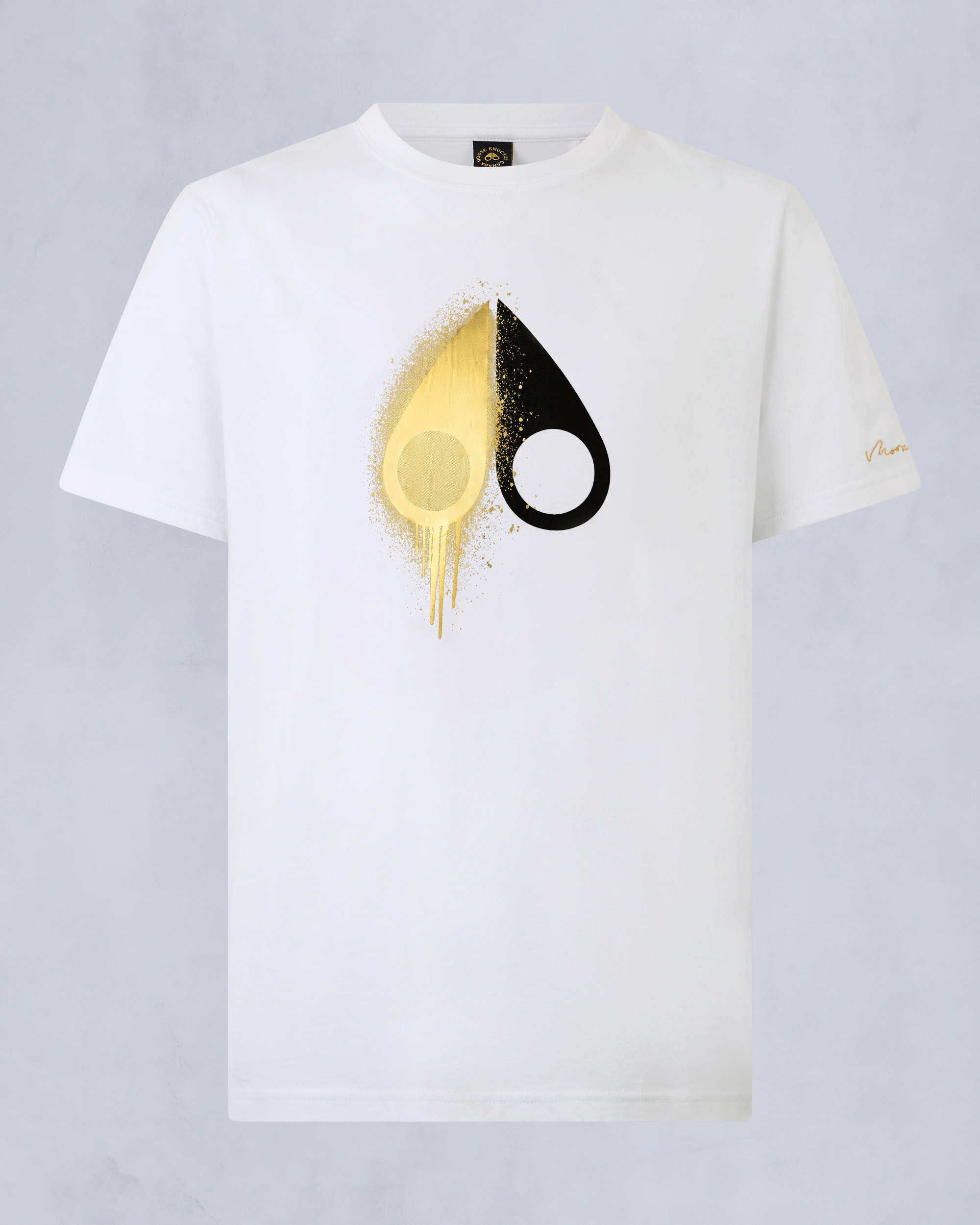 Moose Knuckles - M34MT705G - Gold Series Augustine Tee - MENS -  - GM