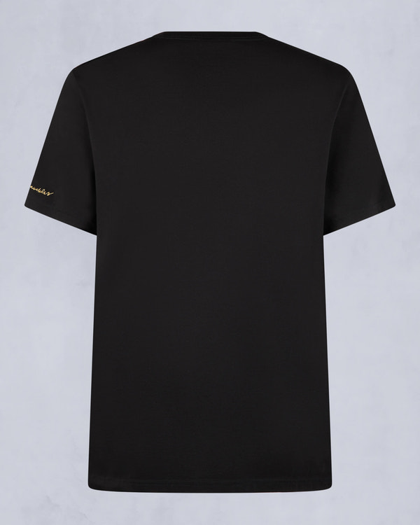 Moose Knuckles - M34MT705G - Gold Series Augustine Tee - MENS - Black - Detail2