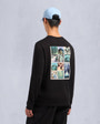 Moose Knuckles Mens Merapi Long Sleeve Tee Black M34MT706 Back