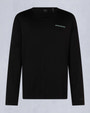 Moose Knuckles Mens Merapi Long Sleeve Tee Black M34MT706 - GM