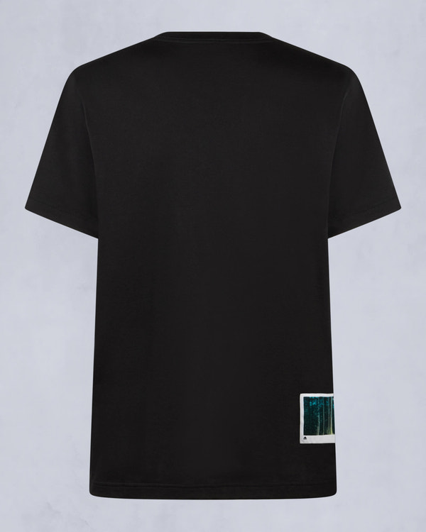 Moose Knuckles Mens Mountain Tee Black M34MT707 Detail2