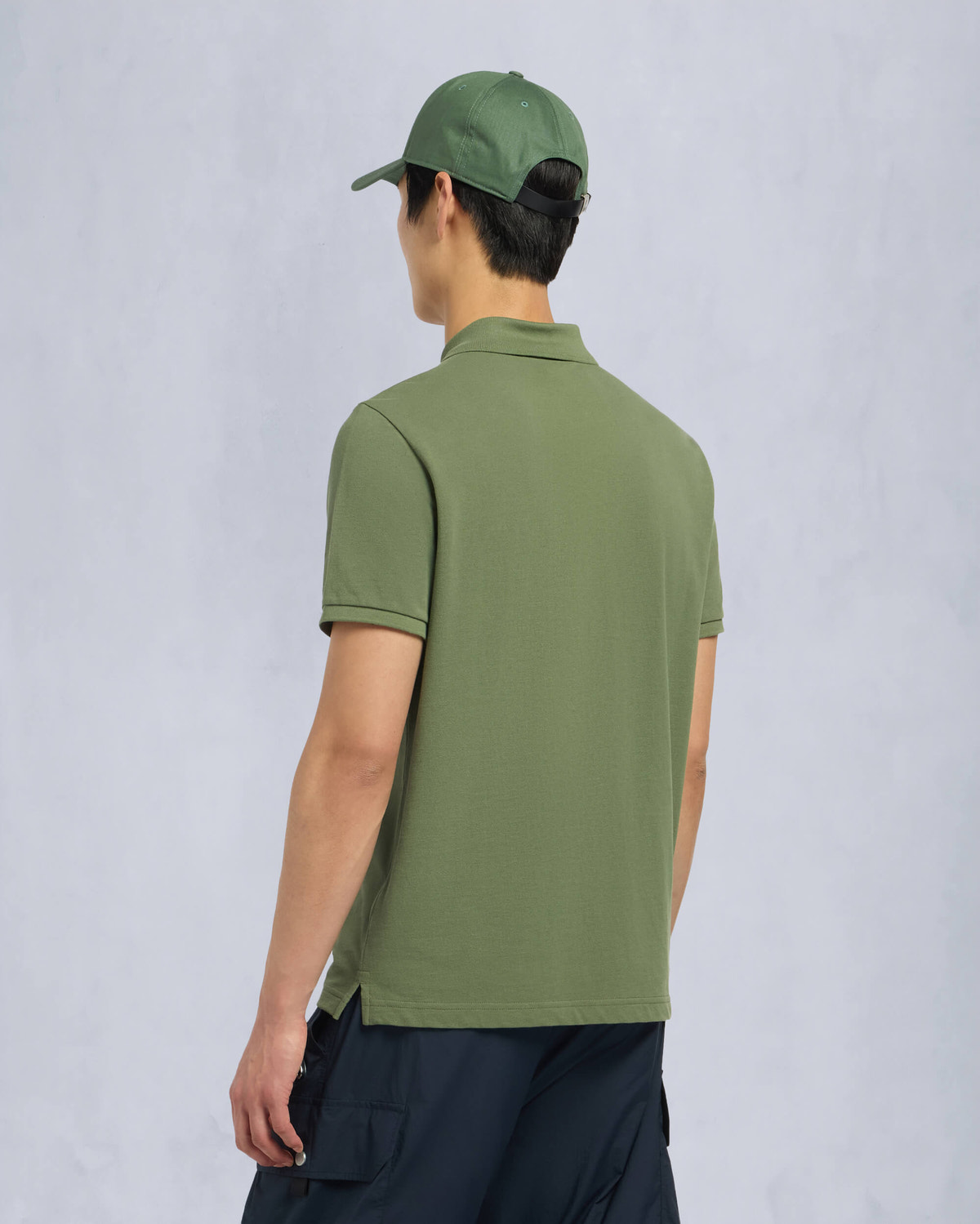 Moose Knuckles Mens Everett Polo KELP M34MT712 Back