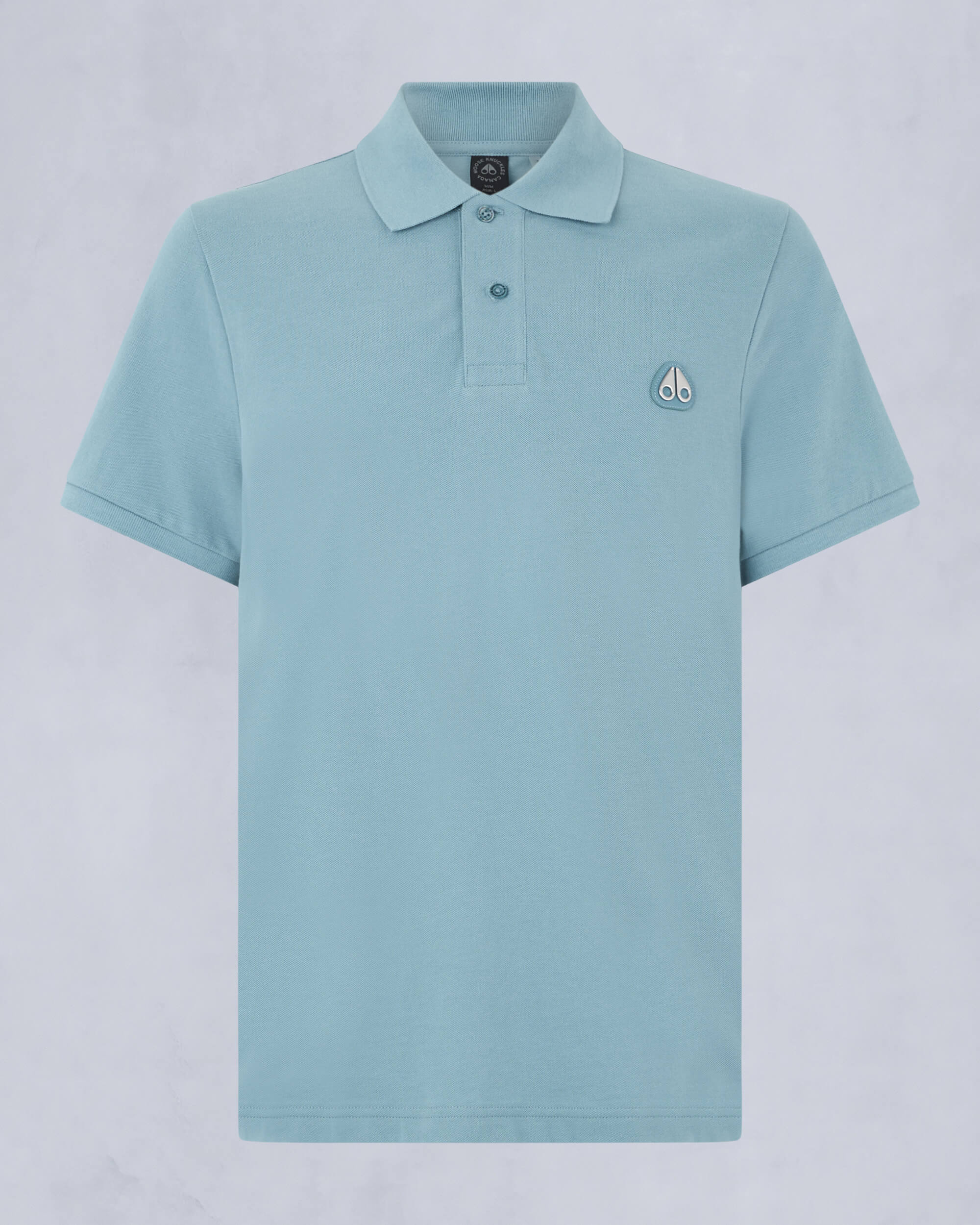 Moose Knuckles Mens Everett Polo SEA M34MT712 - GM