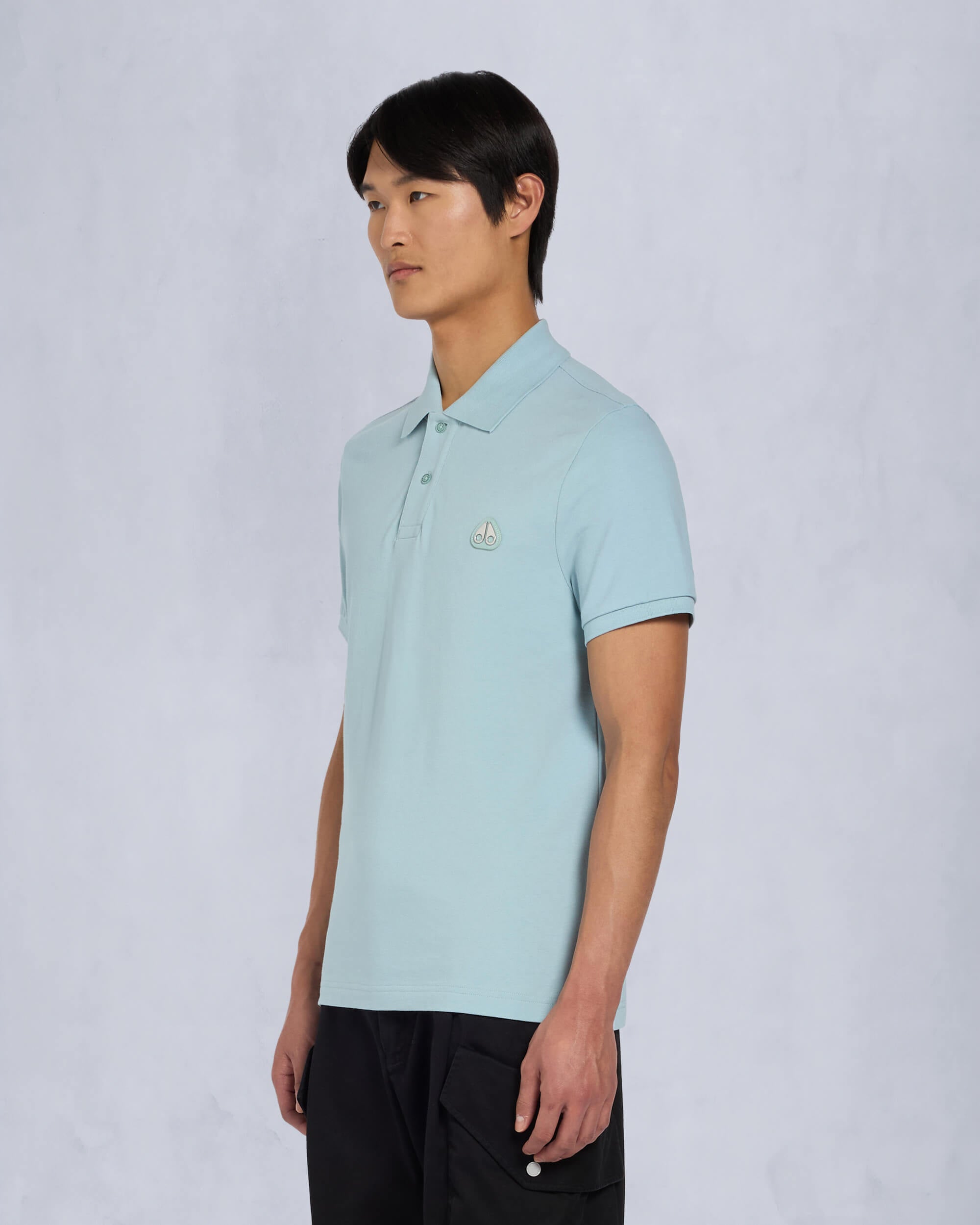 Tシャツ・カットソー MOOSE KNUCKLES SS25 'Everett' polo shirt (M34MT712 1587) Everett Polo | Men |Moose Knuckles