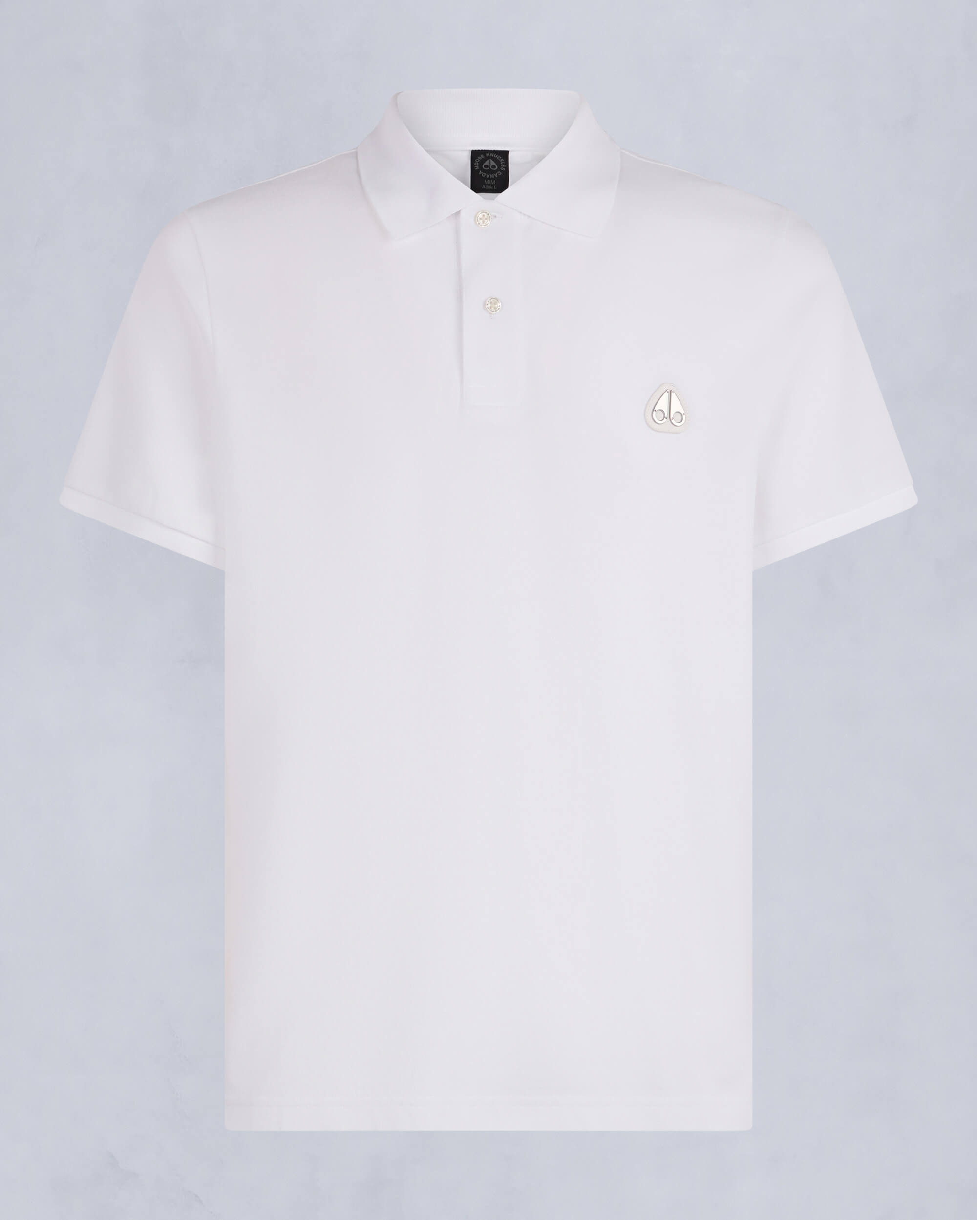 Moose Knuckles - M34MT712 - Everett Polo - MENS - White - GM
