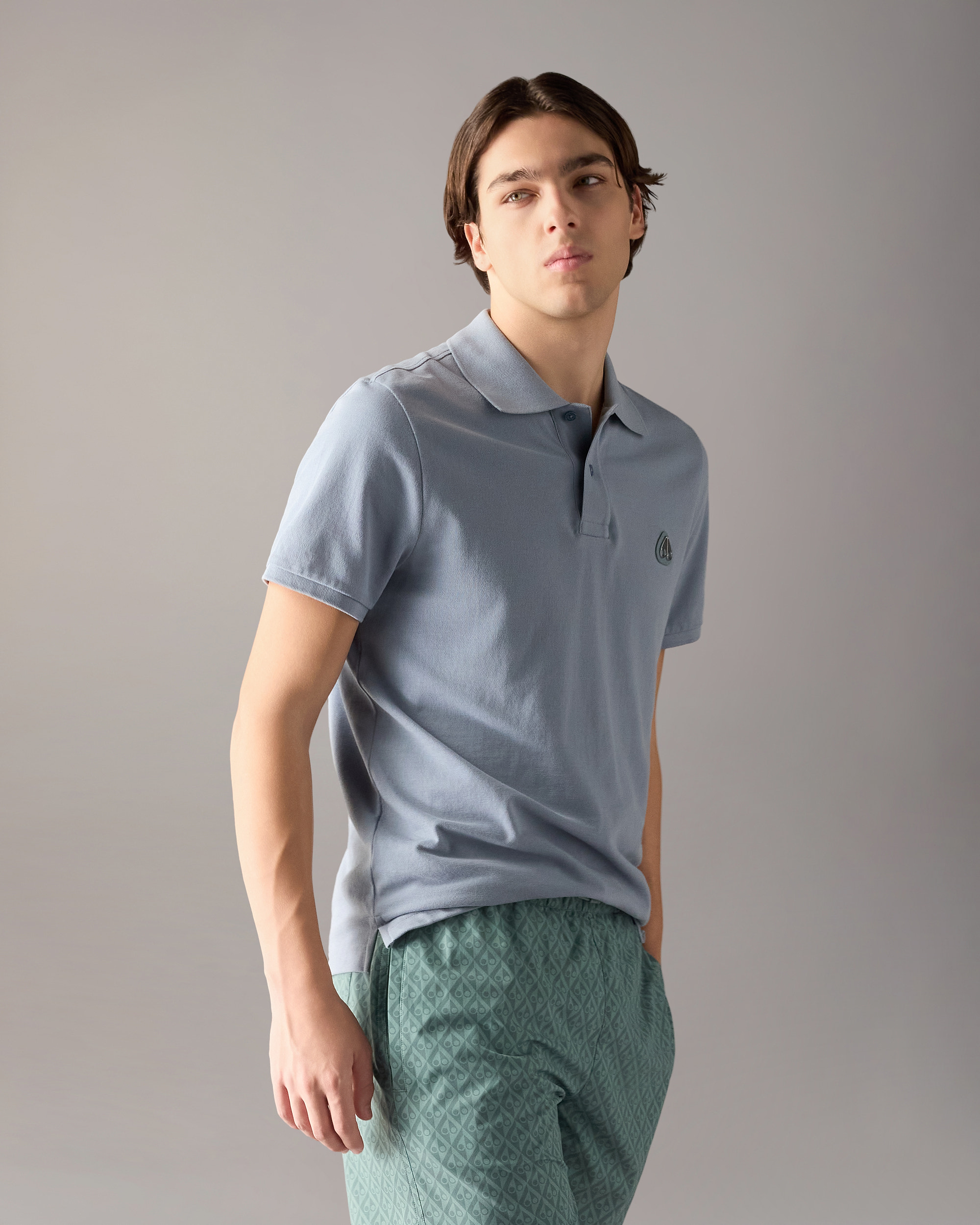 Moose Knuckles - M34MT712 - Everett Polo - MENS -  - Front