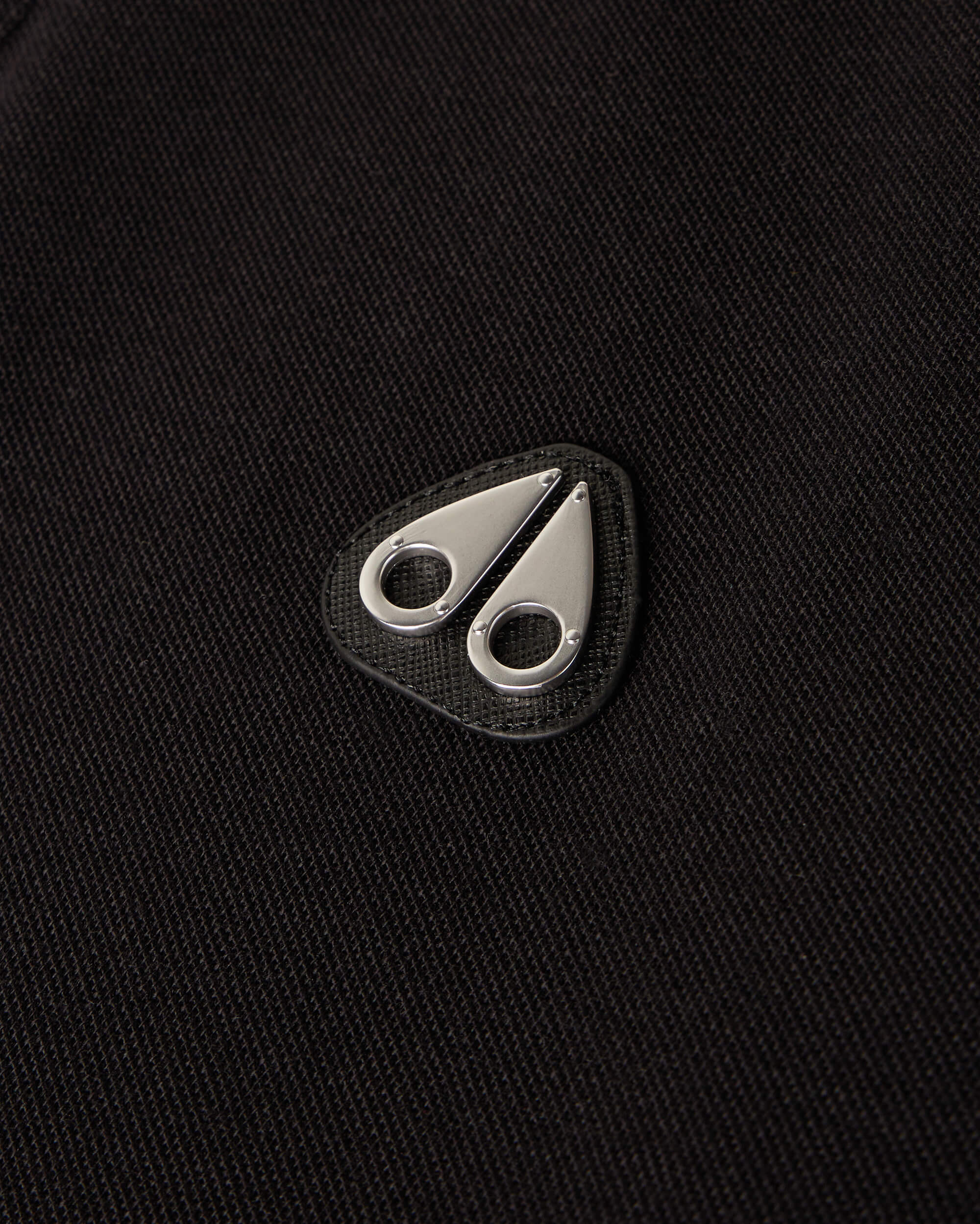 Moose Knuckles - M34MT712 - Everett Polo - MENS - Black - Detail1