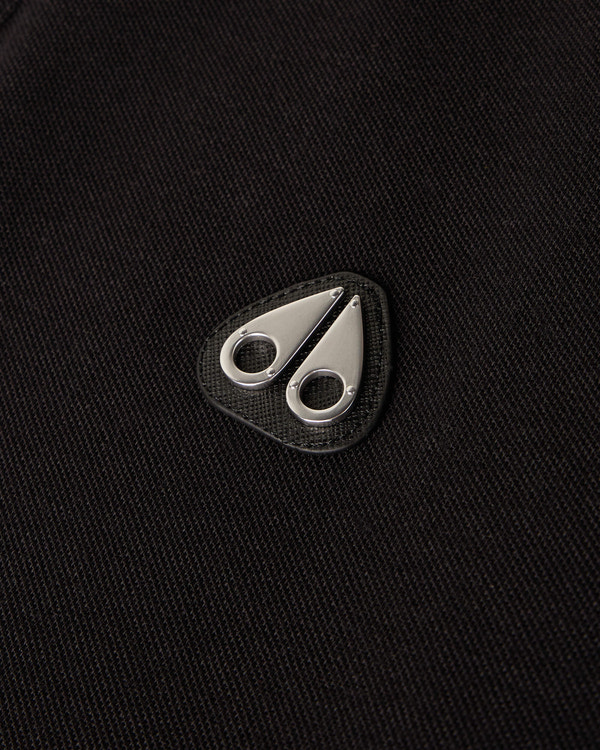 Moose Knuckles - M34MT712 - Everett Polo - MENS - Black - Detail1