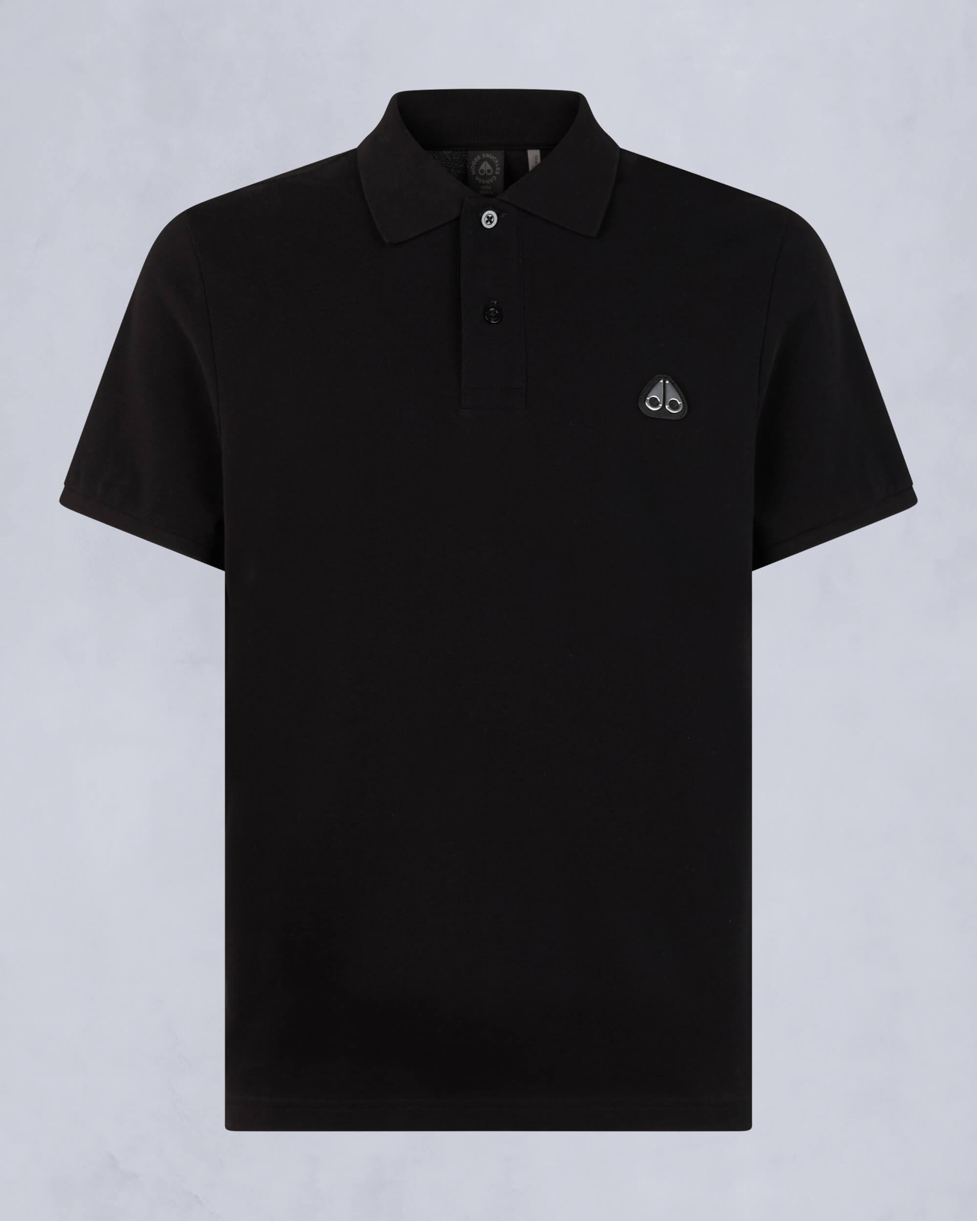 Moose Knuckles - M34MT712 - Everett Polo - MENS - Black - GM