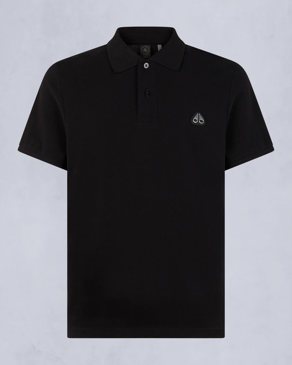 Moose Knuckles - M34MT712 - Everett Polo - MENS - Black - GM