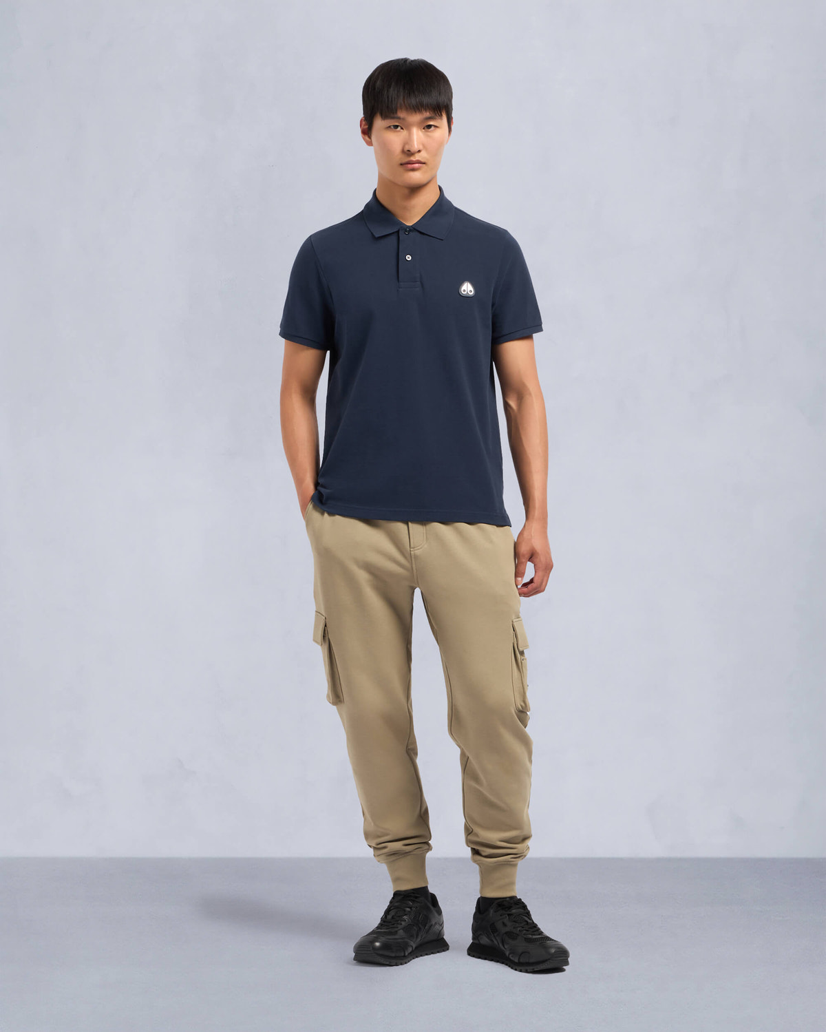 Moose Knuckles - M34MT712 - Everett Polo - MENS -  - Front Category