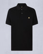 Moose Knuckles - M34MT712G - Gold Series Everett Polo - MENS - Black - GM