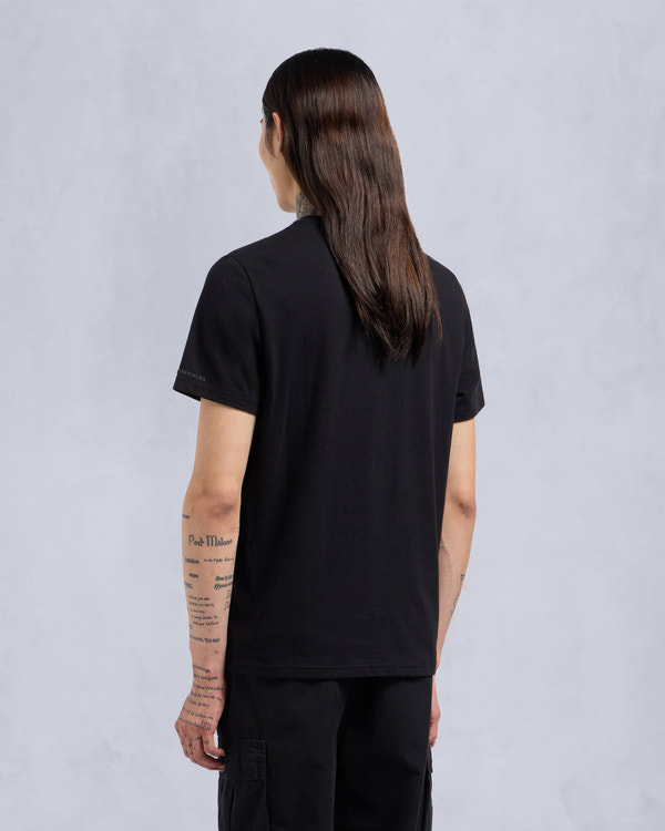 Moose Knuckles Mens Triglav Tee Black M34MT714 Back