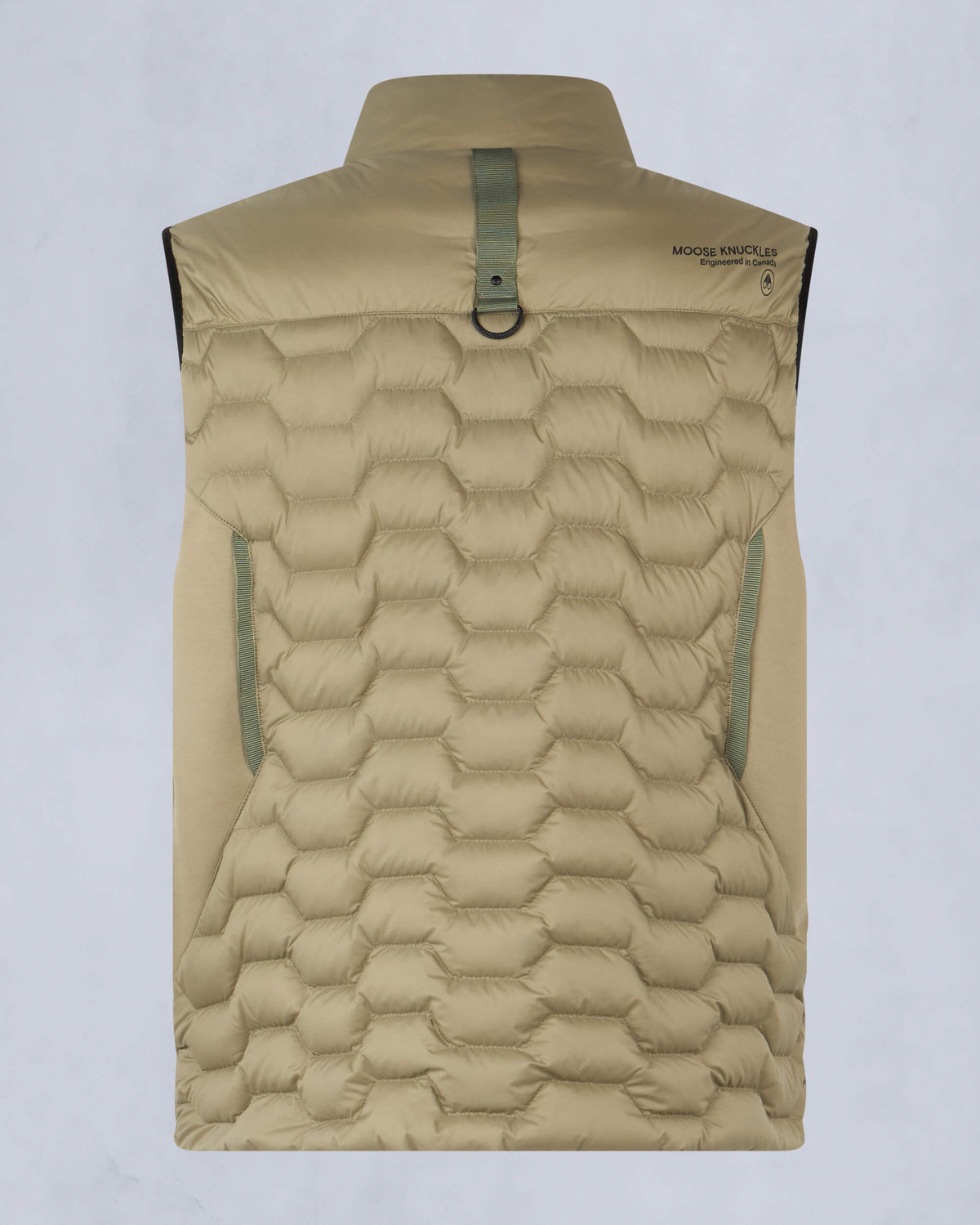 Moose Knuckles - M34MV452 - Granite Down Hybrid Vest - MENS - Sage - Detail2