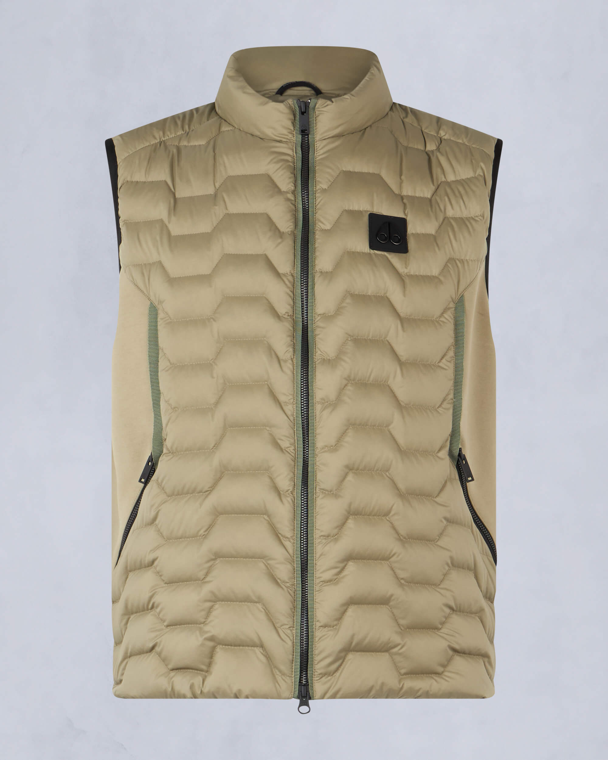 Moose Knuckles - M34MV452 - Granite Down Hybrid Vest - MENS - Sage - GM