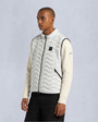 Moose Knuckles - M34MV452 - Granite Down Hybrid Vest - MENS - Stone - Front