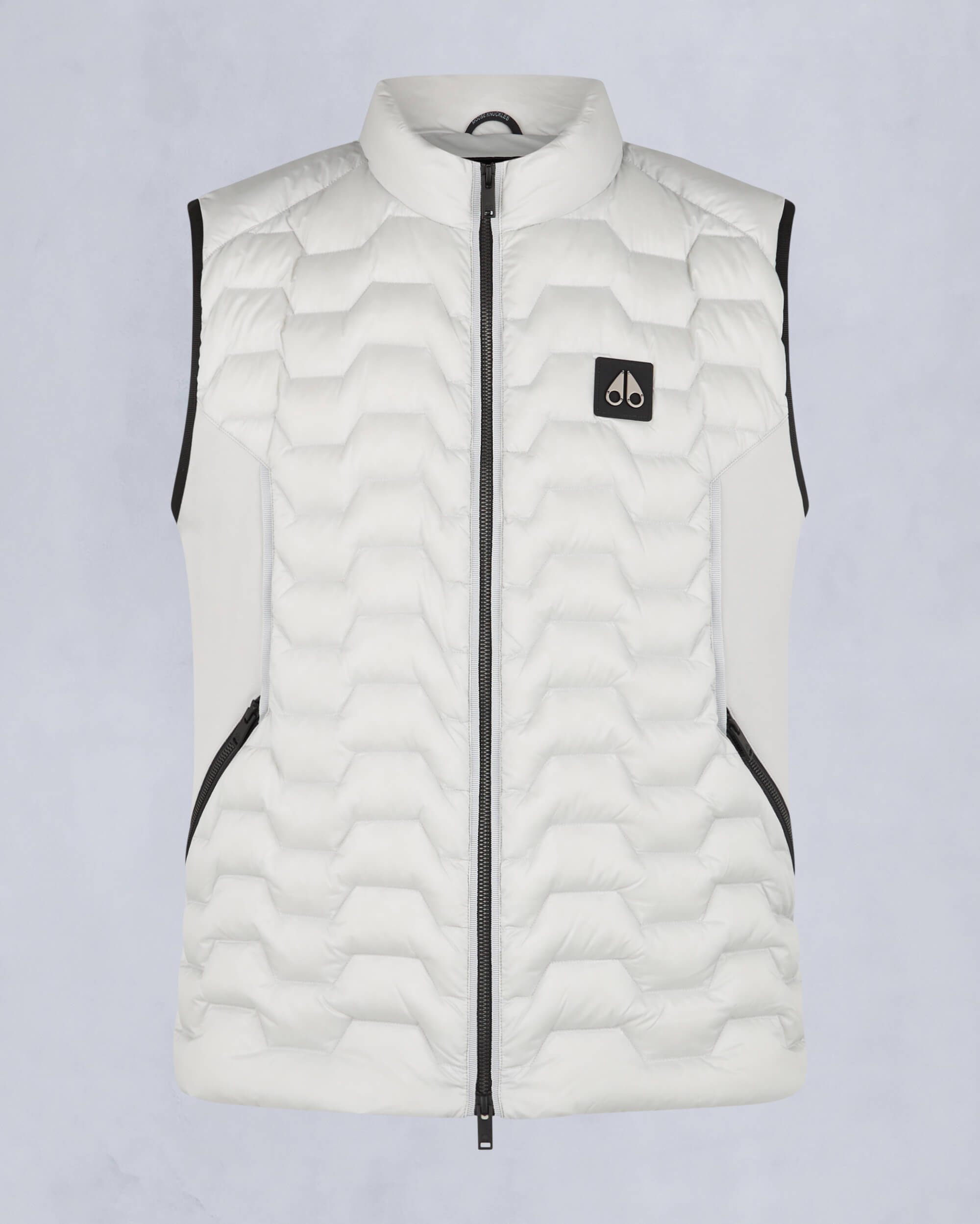 Moose Knuckles - M34MV452 - Granite Down Hybrid Vest - MENS - Stone - GM