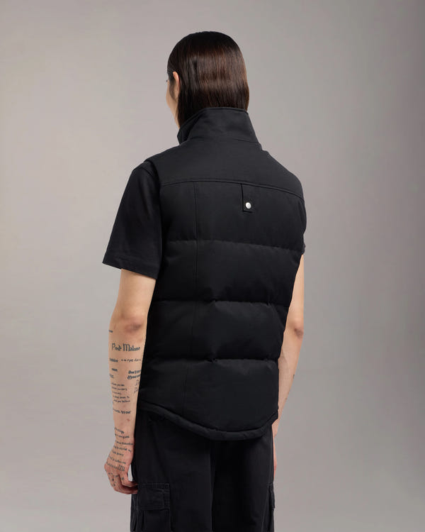 Moose Knuckles - M34MV474 - Original Westmount Down Vest - MENS - Black - Back