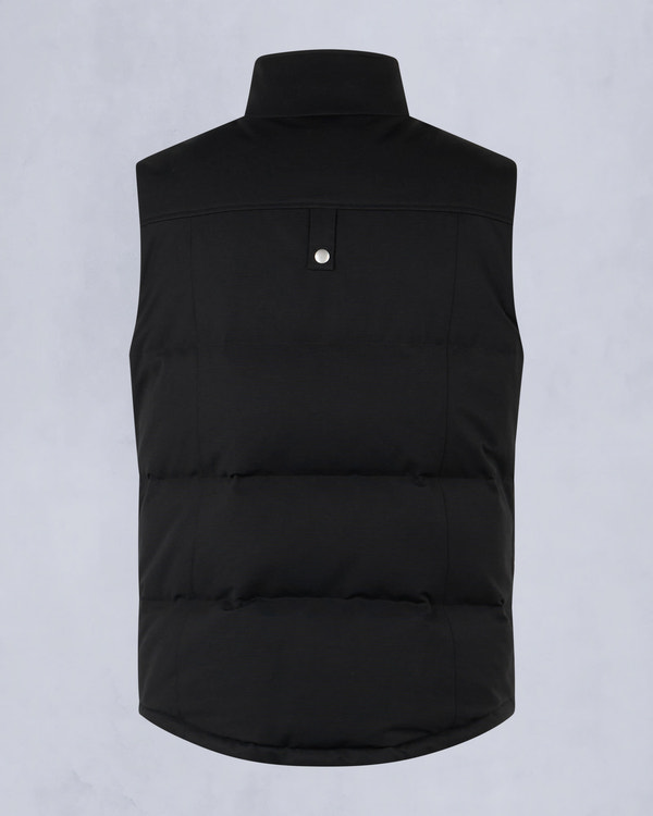 Moose Knuckles - M34MV474 - Westmount Vest - MENS - Black - Detail2