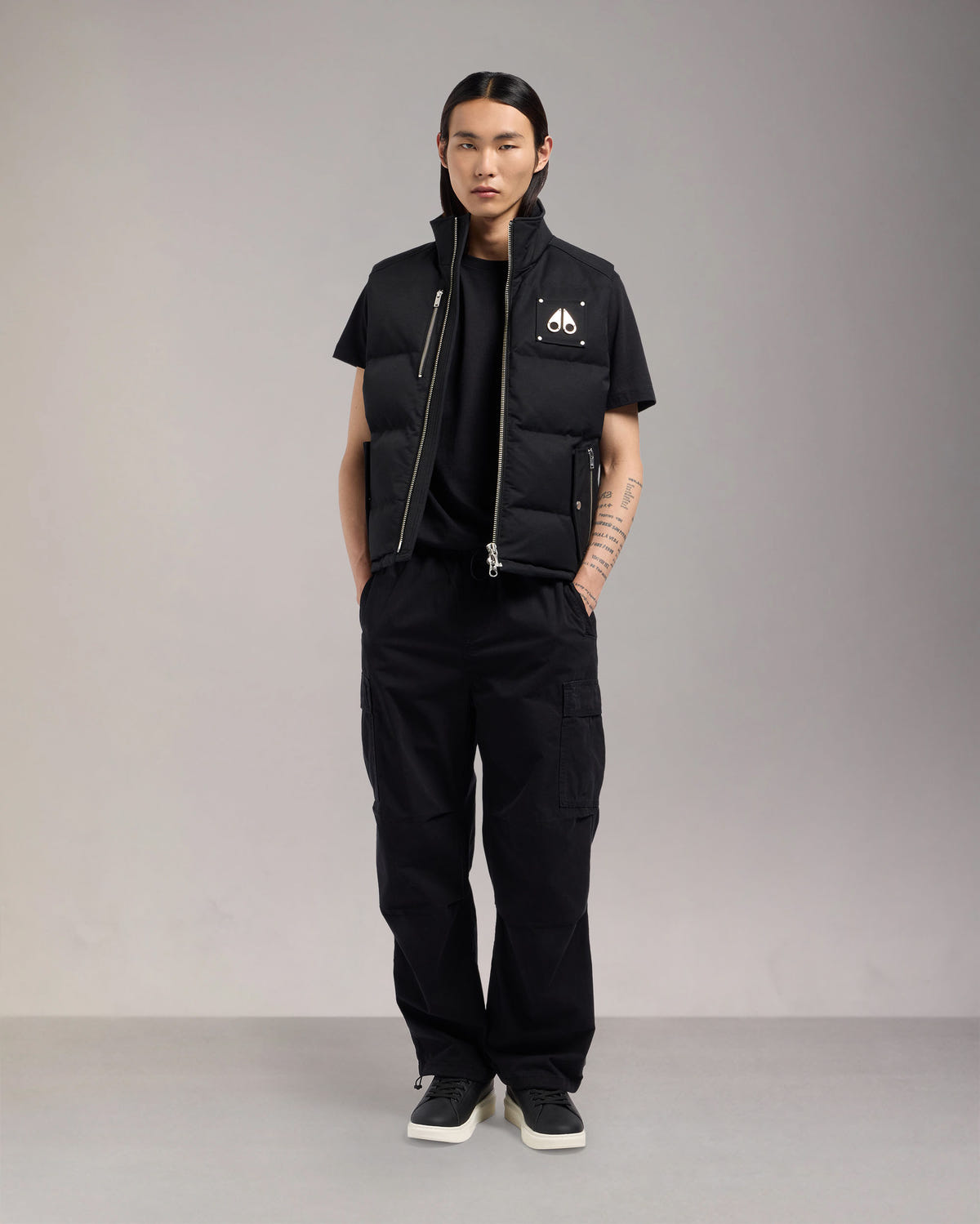 Moose Knuckles - M34MV474 - Original Westmount Down Vest - MENS - Black - Front