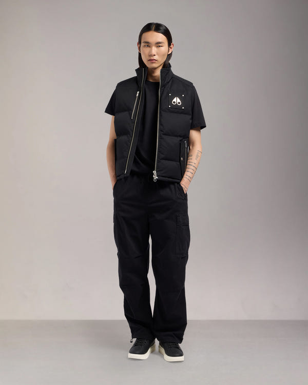 Moose Knuckles - M34MV474 - Original Westmount Down Vest - MENS - Black - Front