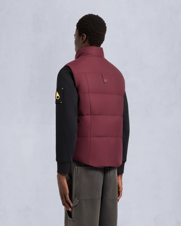 Moose Knuckles - M34MV474G - Gold Series Westmount Vest - MENS -  - Back