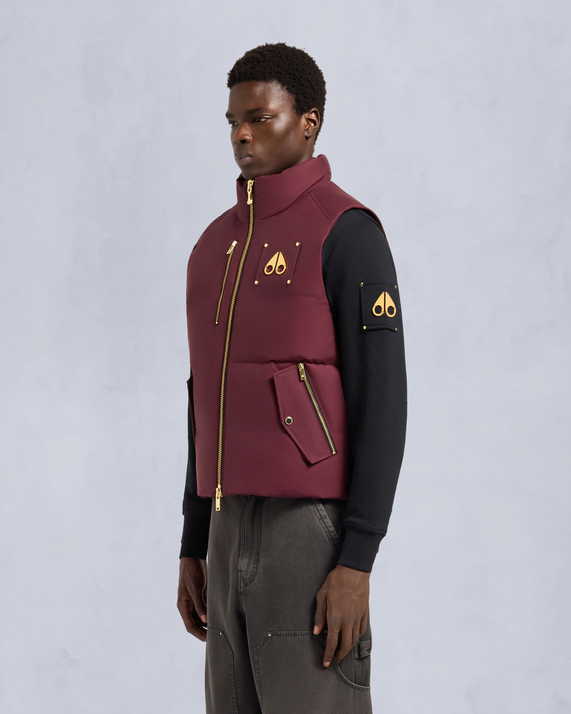 Moose Knuckles - M34MV474G - Gold Series Westmount Vest - MENS -  - Front