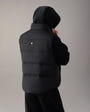 Moose Knuckles - M34MV474G - Original Gold Series Westmount Down Vest - MENS - Black - Back