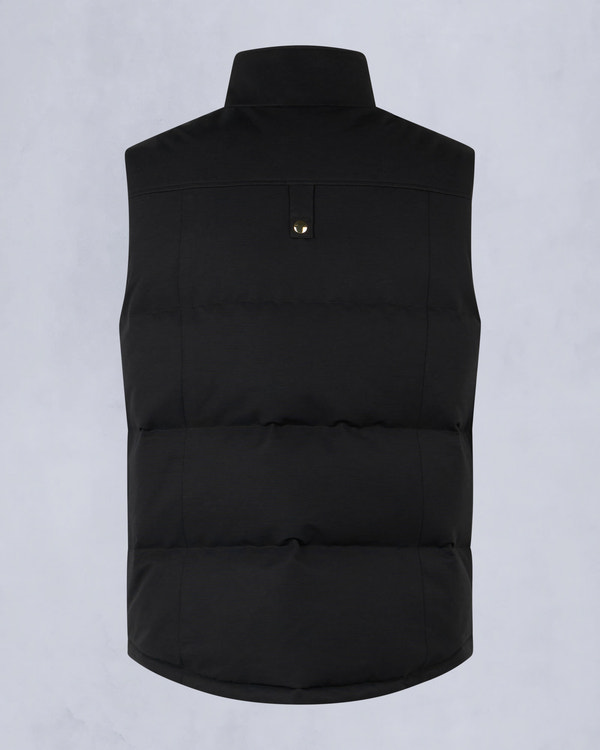 Moose Knuckles - M34MV474G - Gold Series Westmount Vest - MENS - Black - Detail2