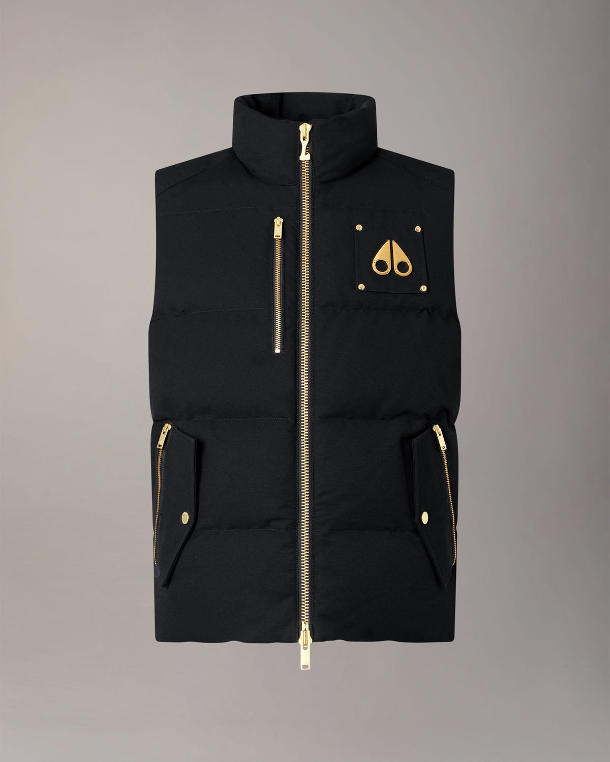Moose Knuckles - M34MV474G - Original Gold Series Westmount Down Vest - MENS - Black - Detail8