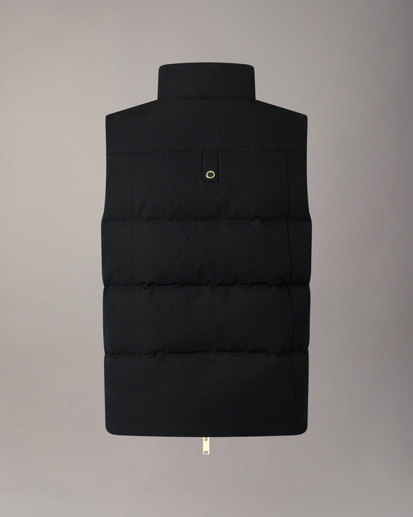 Moose Knuckles - M34MV474G - GOLD SERIES WESTMOUNT VEST - MENS - Black - Detail9