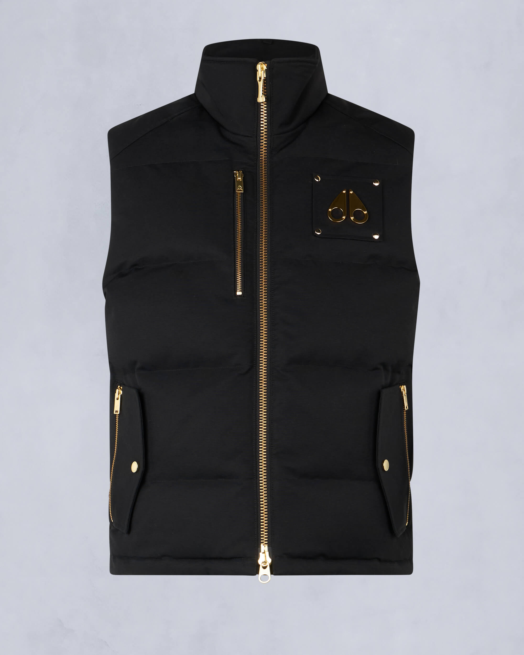 Moose Knuckles - M34MV474G - Gold Series Westmount Vest - MENS - Black - GM