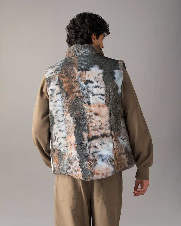 Moose Knuckles - M34MV474H - Original Westmount Camo Down Vest - MENS -  - Back