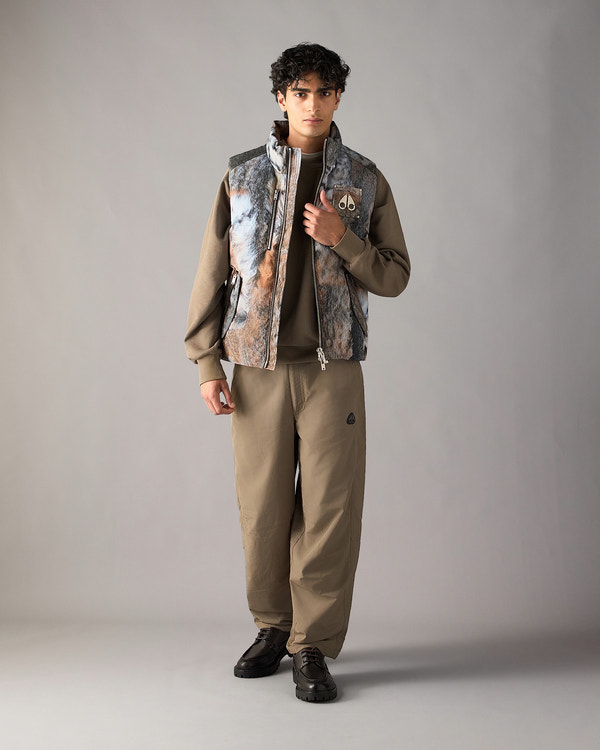 Moose Knuckles - M34MV474H - Original Westmount Camo Down Vest - MENS -  - Front