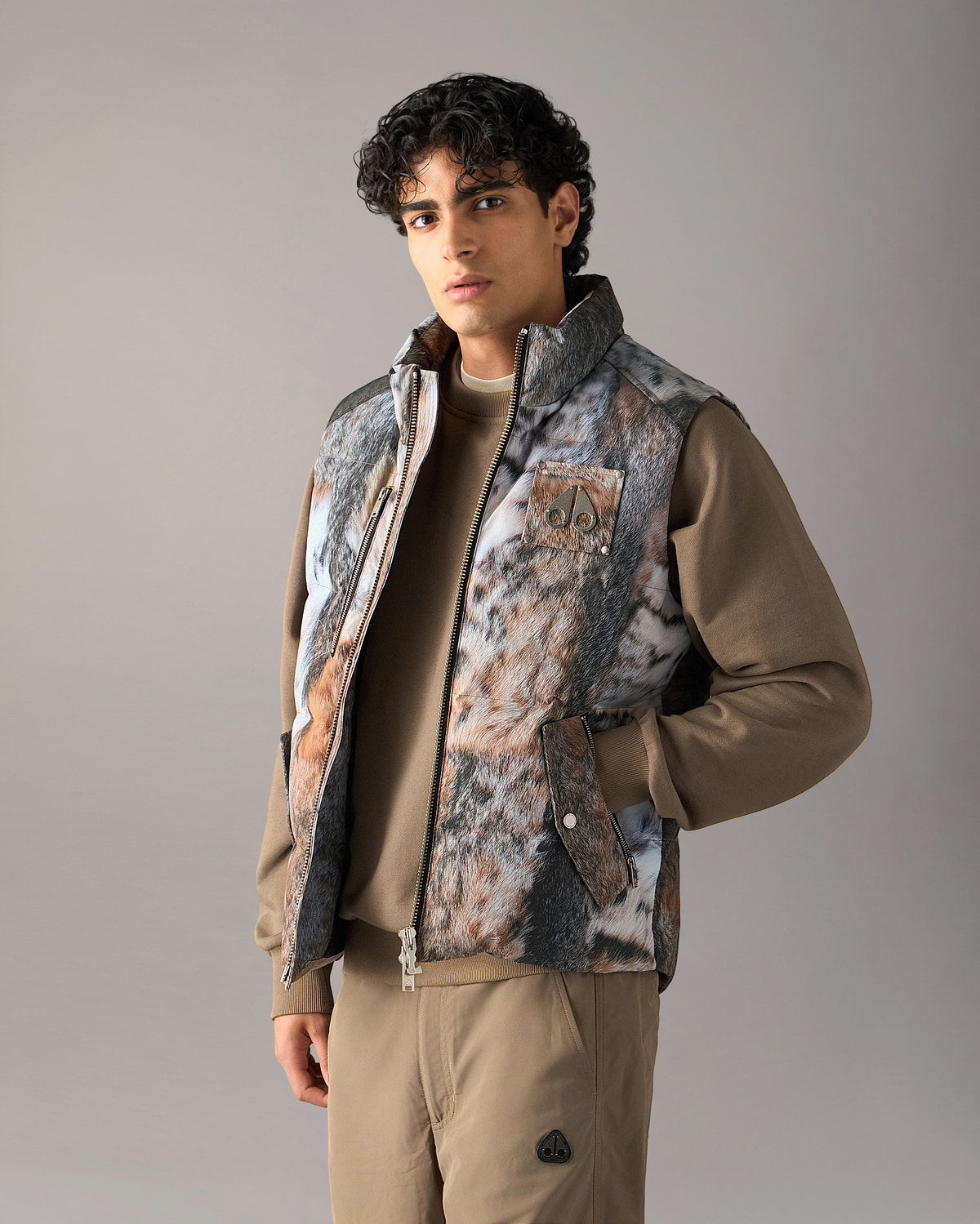 Moose Knuckles - M34MV474H - Original Westmount Camo Down Vest - MENS -  - Front Category