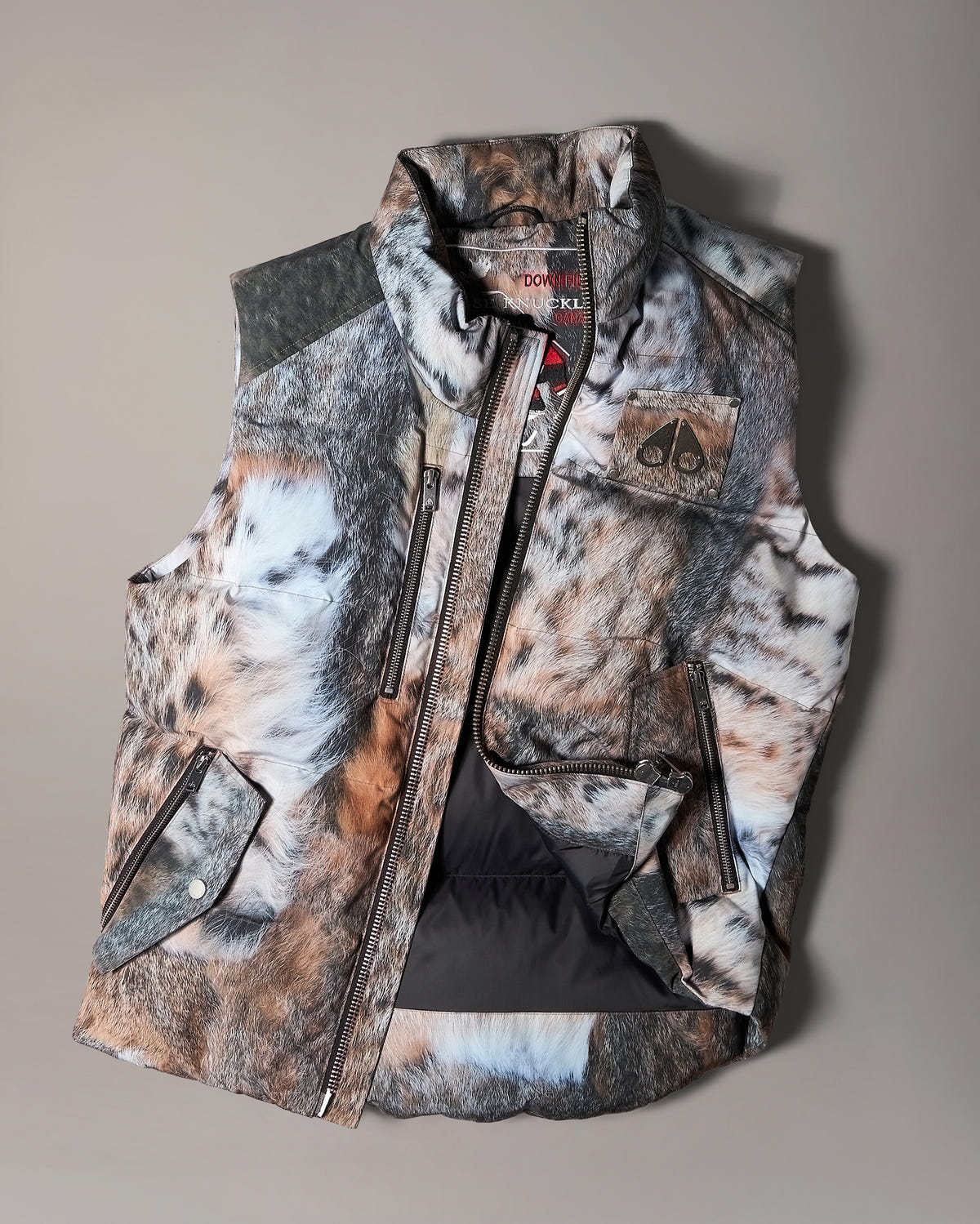 Moose Knuckles - M34MV474H - Original Westmount Camo Down Vest - MENS -  - GM